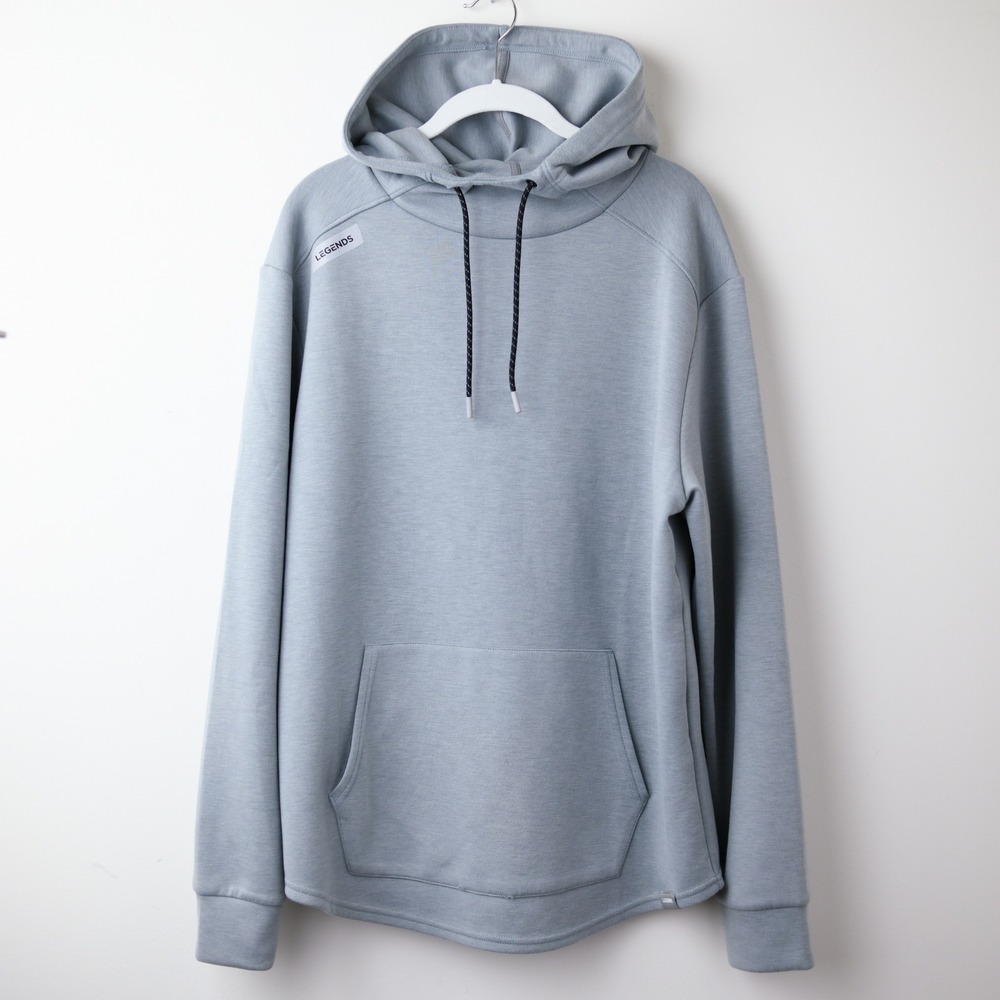 Legends Hawthorne Hoodie Sweatshirt Mens Large Gray Performance Tech Streetwear